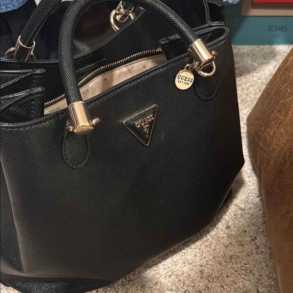 GUESS Black Handbag